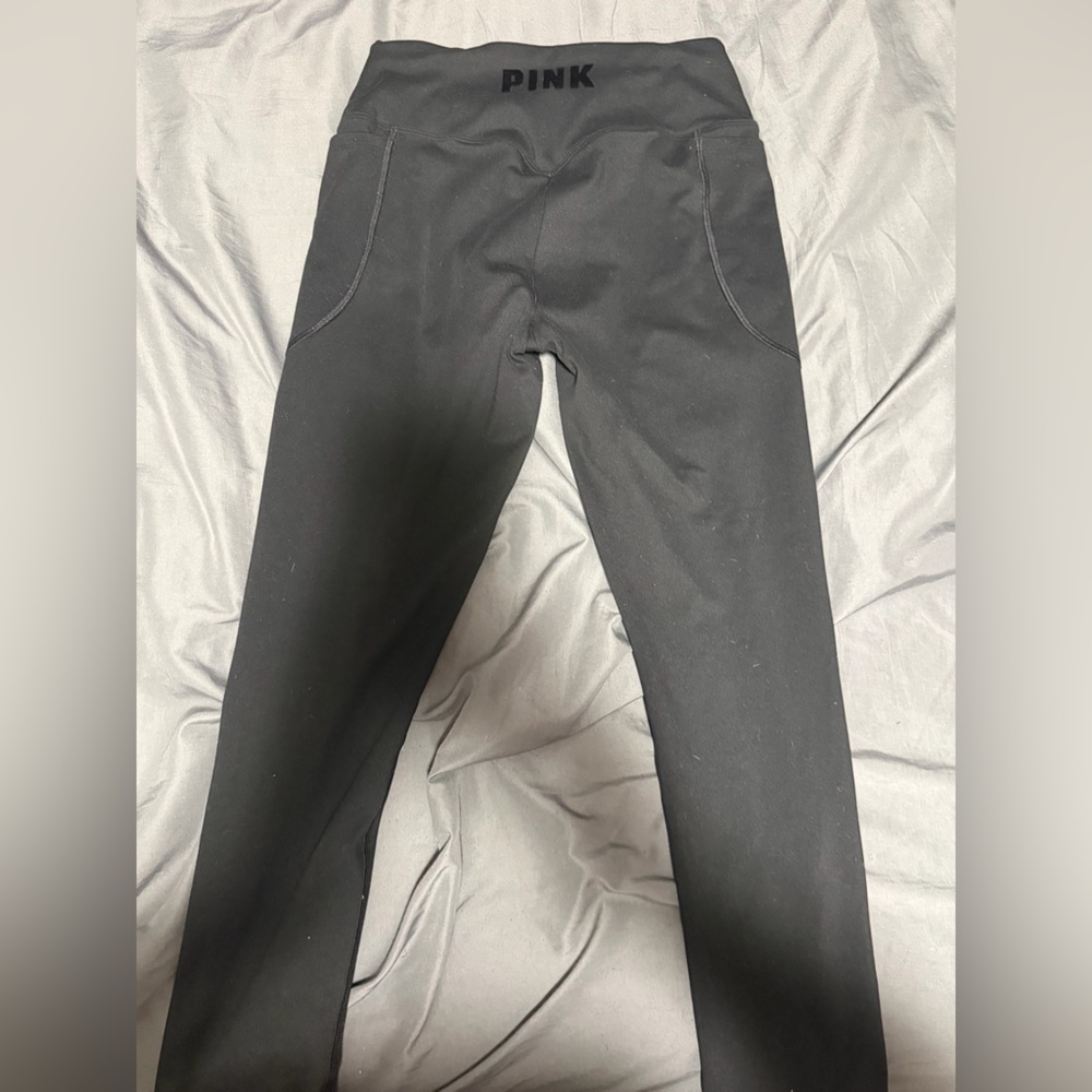 PINK Victoria's Secret Black Leggings